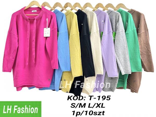 Swetry damska Roz S/M-L/XL Mix kolor Paczka 10 szt