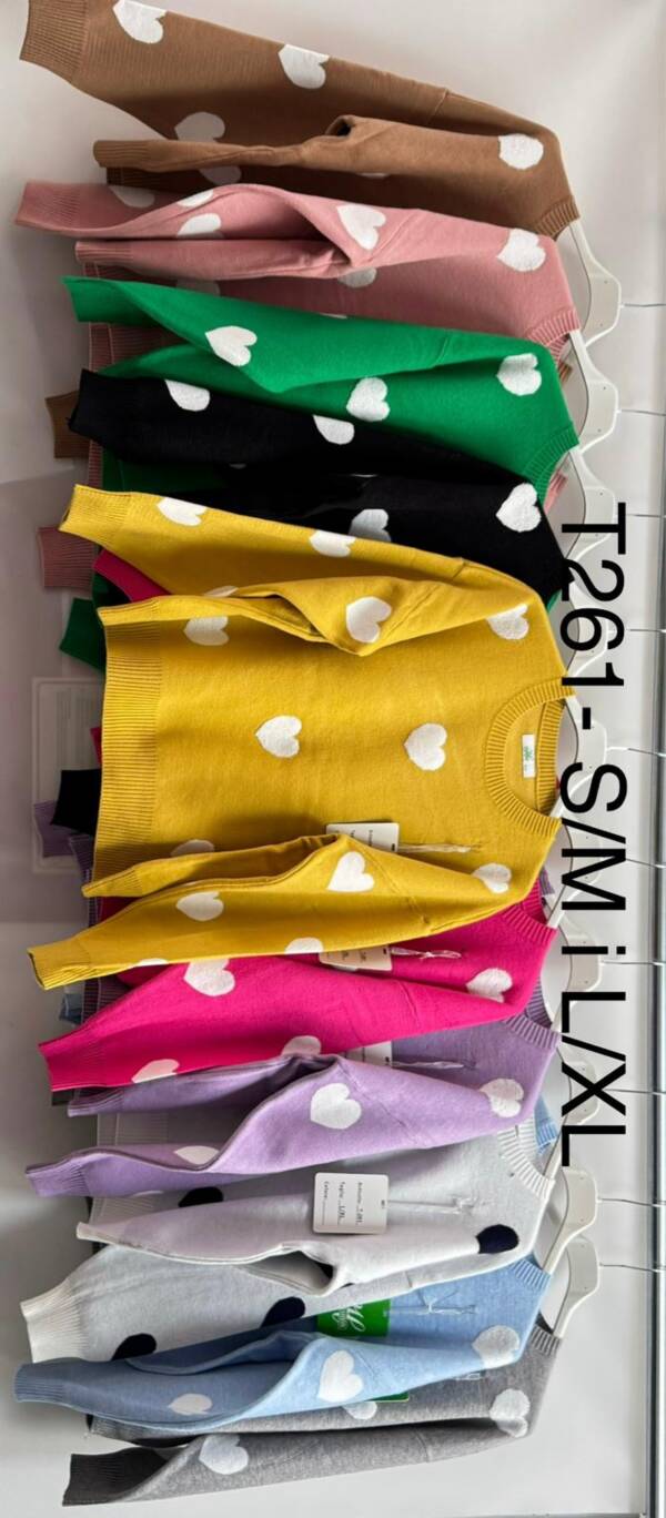 Swetry damska Roz S/M-L/XL Mix kolor Paczka 10 szt