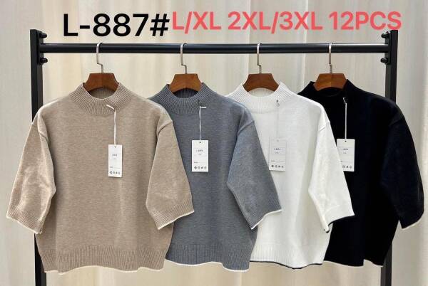 Sukienka damska Roz L-3XL Mix kolor Paczka 10 szt