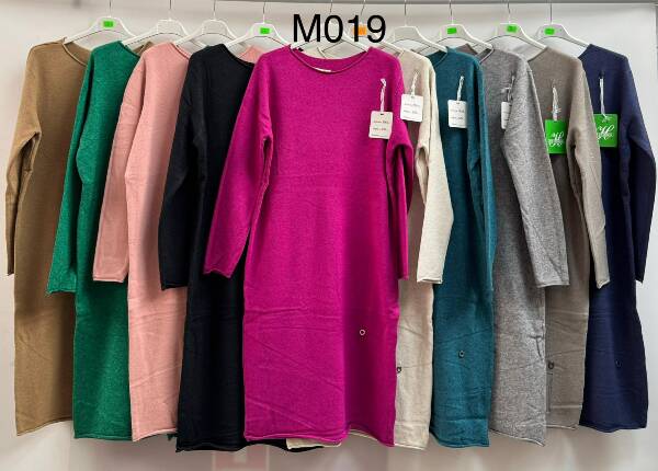 Sukienka damska Roz S/M-L/XL Mix kolor Paczka 10 szt