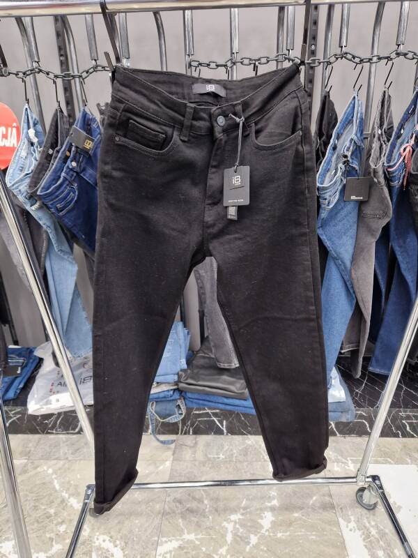 Spodnie damskie jeans Roz 25-30, 1 Kolor Paczka 10 szt