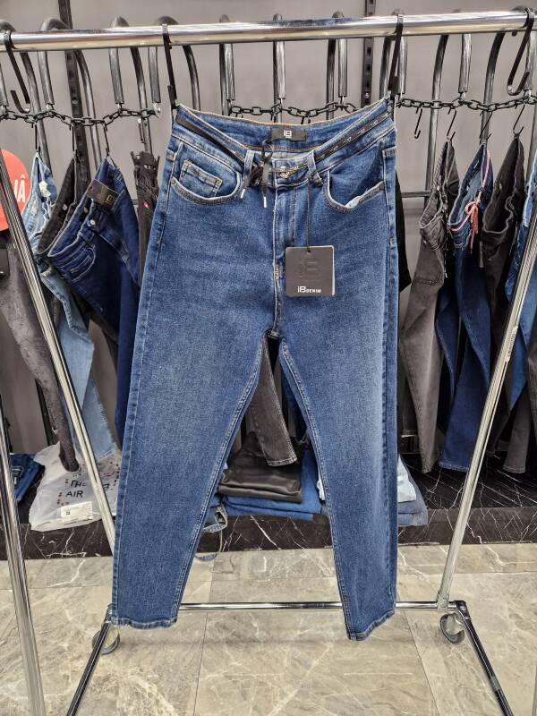 Spodnie damskie jeans Roz 25-30, 1 Kolor Paczka 10 szt