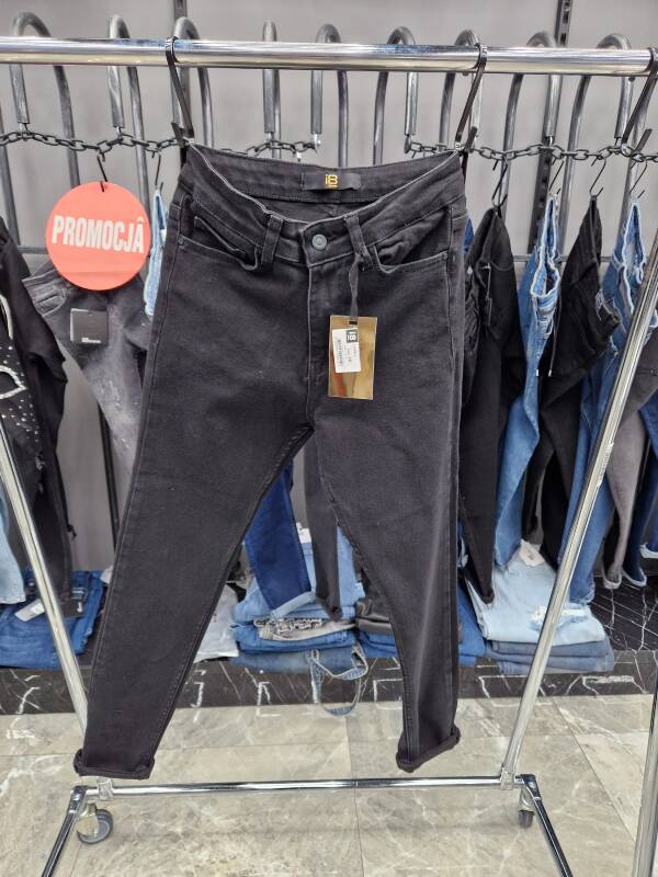 Spodnie damskie jeans Roz 25-30, 1 Kolor Paczka 10 szt