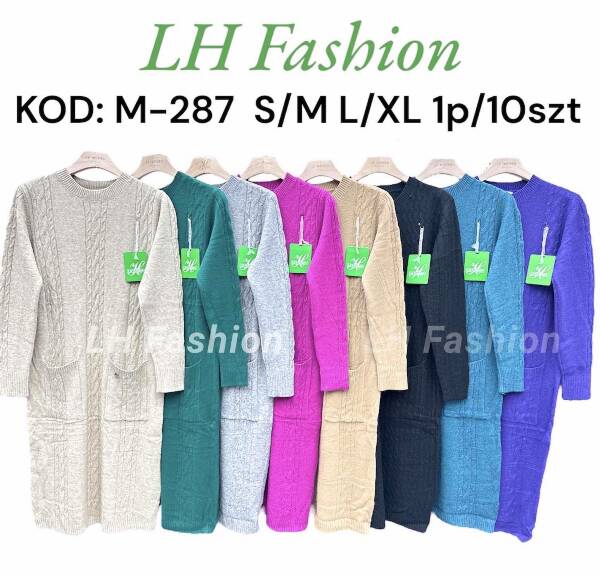 Sukienka damska Roz S/M-L/XL Mix kolor Paczka 10 szt
