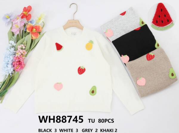 Swetry  damskie (Francja produkt) Roz Standard, Mix kolor, Paszka 5 szt