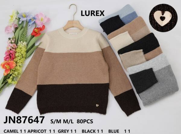 Swetry  damskie (Francja produkt) Roz S/M-L/XL, Mix kolor, Paszka 5 szt