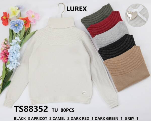 Swetry damskie (Francja produkt) Roz Standard, Mix kolor, Paszka 5 szt