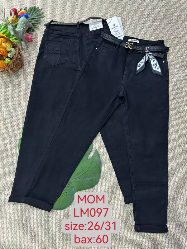 Spodnie damskie jeans Roz 26-31, 1 Kolor Paczka 12 szt