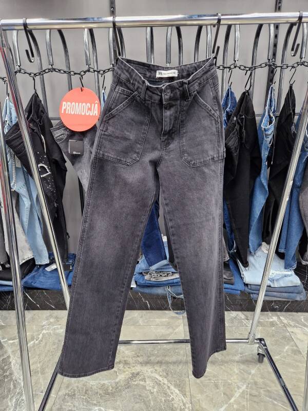 Spodnie damskie jeans Roz 25-30, 1 Kolor Paczka 10 szt