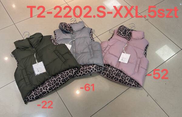 Kamizelka damkie Roz S-2XL, 1 Kolor Paczka 5 szt