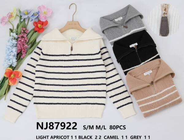 Swetry  damskie (Francja produkt) Roz S/M-L/XL, Mix kolor, Paszka 5 szt