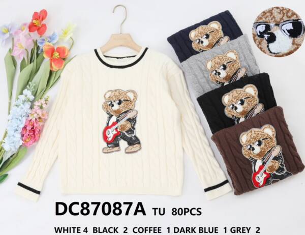 Swetry  damskie (Francja produkt) Roz Standard, Mix kolor, Paszka 5 szt