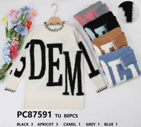 Swetry damskie (Francja produkt) Roz Standard, Mix kolor, Paszka 5 szt