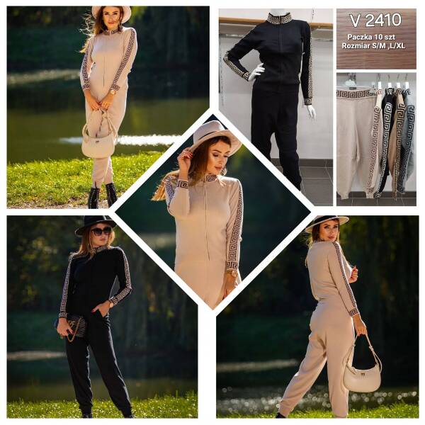 Komplet damska Roz S/M-L/XL Mix kolor Paczka 10 szt