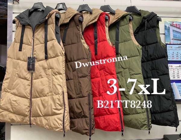 Kamizelka damkie Roz 3XL-7XL, 1 Kolor Paczka 5 szt