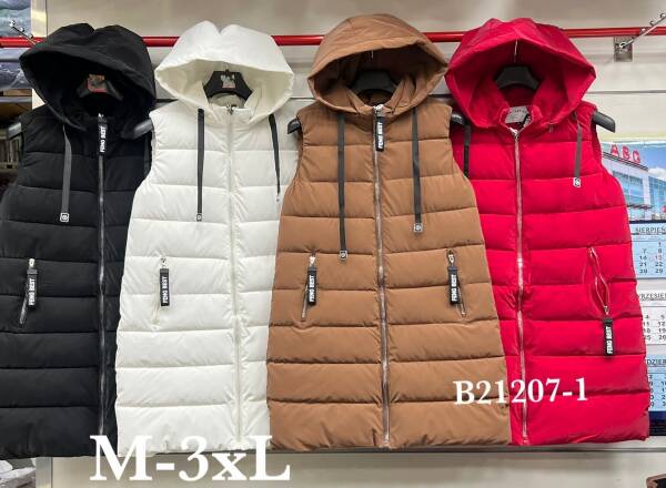 Kamizelka damkie Roz M-3XL, 1 Kolor Paczka 5 szt
