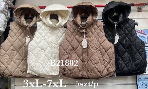 Kamizelka damkie Roz 3XL-7XL, 1 Kolor Paczka 5 szt
