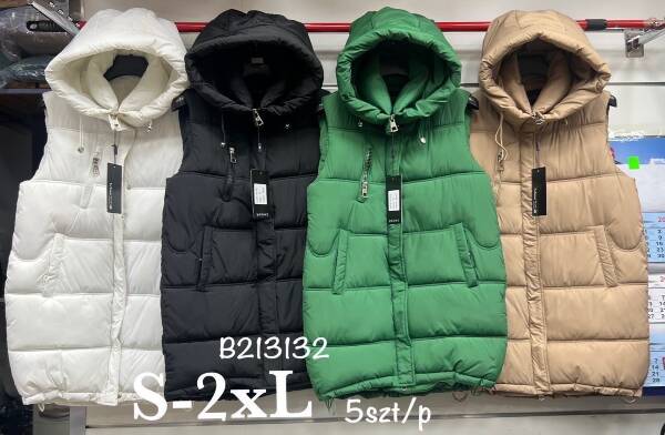 Kamizelka damkie Roz S-2XL, 1 Kolor Paczka 5 szt