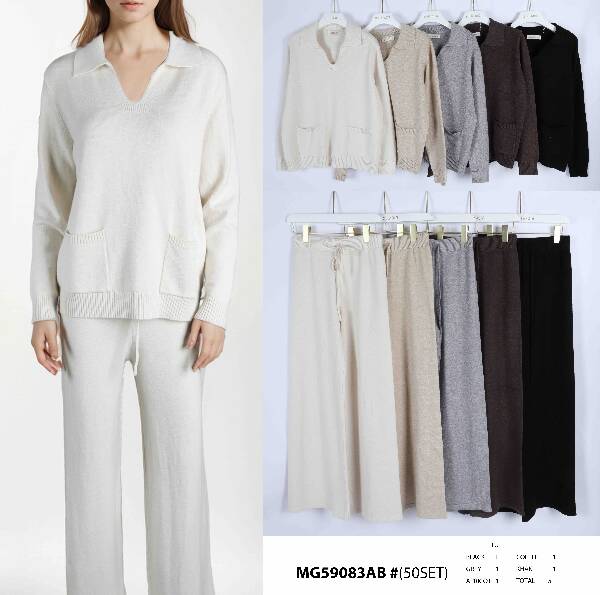Komplet  damskie (Francja produkt) Roz Standard, Mix kolor, Paszka 5 szt
