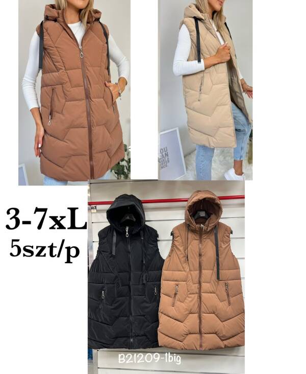Kamizelka damkie Roz 3XL-7XL, 1 Kolor Paczka 5 szt