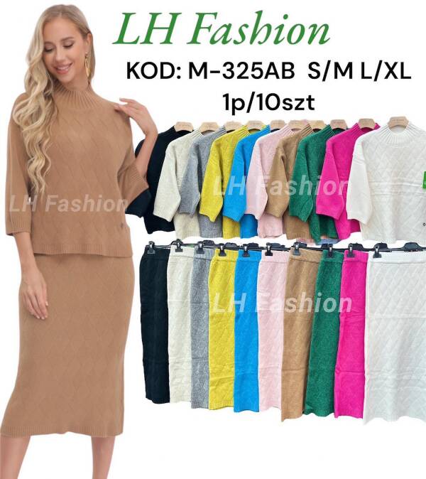 Komplet damska Roz S/M-L/XL Mix kolor Paczka 10 szt