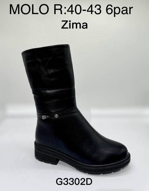 Kozaki damskie 40-43/6 par