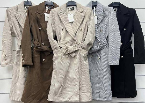 Płaszcze damskie (Włoskie produkt) Roz Standard Mix kolor Paczka 5 szt