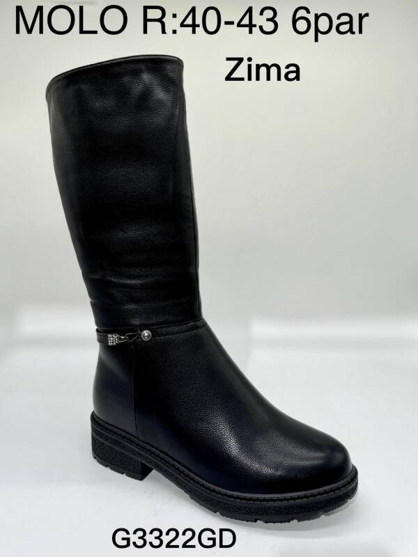 Kozaki damskie 40-43/6 par