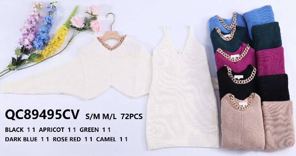 Komplet  damskie (Francja produkt) Roz S/M-L/XL, Mix kolor, Paszka 5 szt