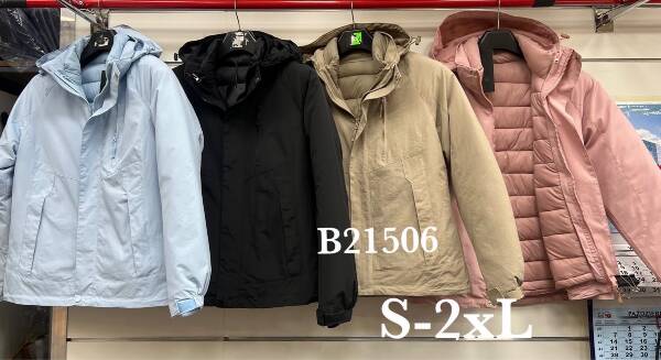 Kurtki damskie cienki Roz S-2XL, 1 Kolor Paczka 5 szt
