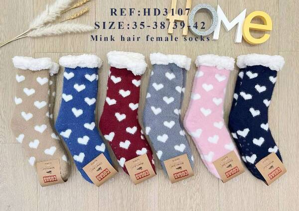 Skarpety damskie Roz 35-42, Mix kolor Paczka 40 szt