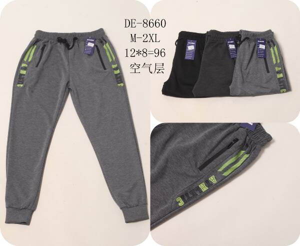 Spodnie dresowe meskie Roz M-2XL, Mix Kolor Paczka 12 szt