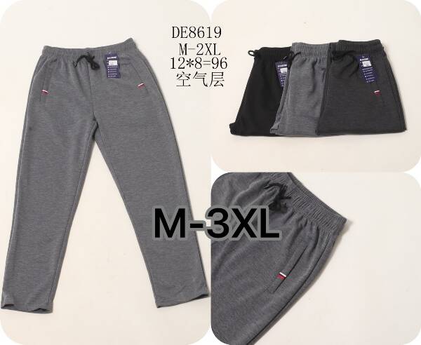 Spodnie dresowe meskie Roz M-2XL, Mix Kolor Paczka 12 szt