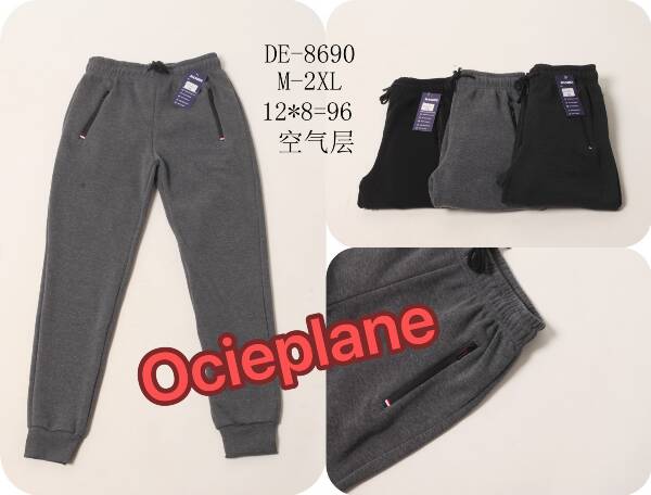 Spodnie dresowe meskie Roz M-2XL, Mix Kolor Paczka 12 szt
