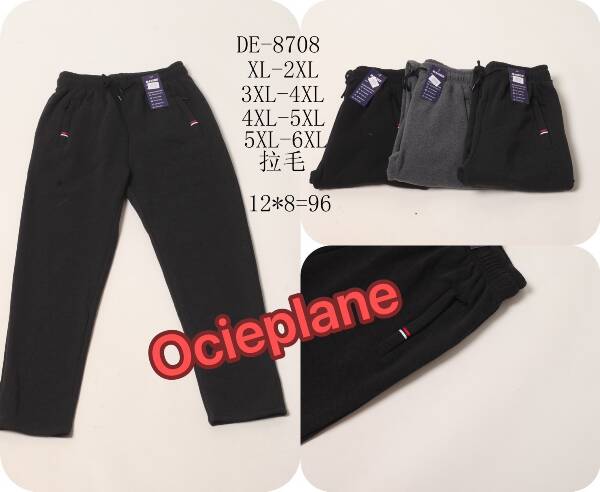 Spodnie dresowe meskie Roz 2XL-6XL, Mix Kolor Paczka 12 szt