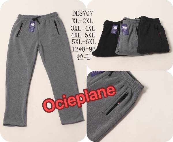 Spodnie dresowe meskie Roz 2XL-6XL, Mix Kolor Paczka 12 szt