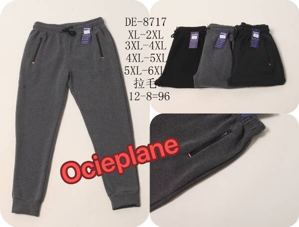 Spodnie dresowe meskie Roz 2XL-6XL, Mix Kolor Paczka 12 szt