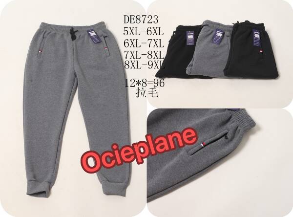 Spodnie dresowe meskie Roz 5XL-9XL, Mix Kolor Paczka 12 szt