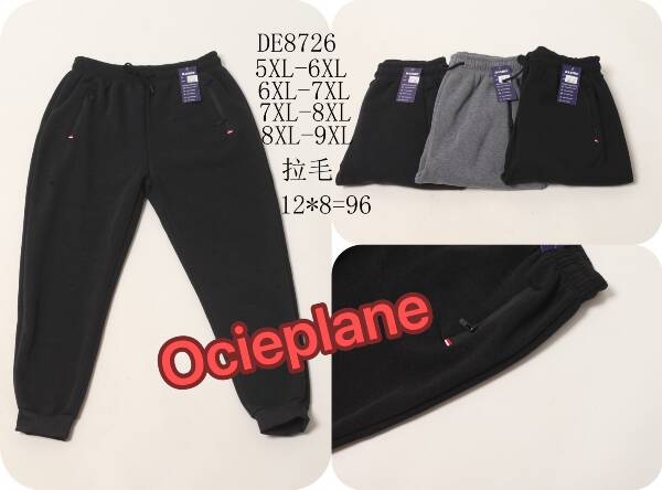 Spodnie dresowe meskie Roz 5XL-9XL, Mix Kolor Paczka 12 szt