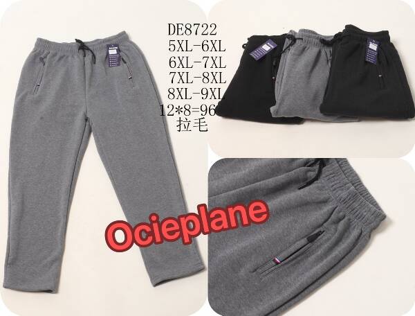 Spodnie dresowe meskie Roz 5XL-9XL, Mix Kolor Paczka 12 szt