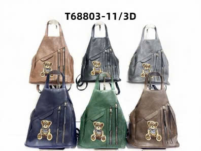 Plecak damskie. Roz Standard. Mix Kolor . Paszka 6 szt