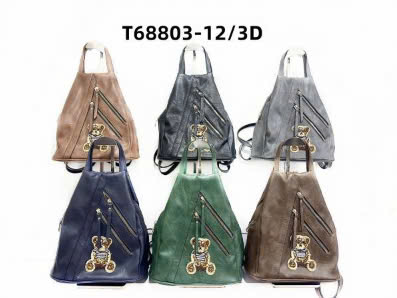 Plecak damskie. Roz Standard. Mix Kolor . Paszka 6 szt