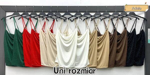 Bluzki damskie (Włoskie produkt) Roz Standard Mix kolor Paczka 5 szt
