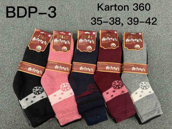 Skarpety damskie Roz 35-42, Mix kolor Paczka 36 szt