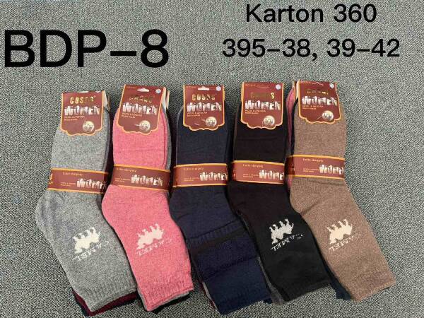 Skarpety damskie Roz 35-42, Mix kolor Paczka 36 szt