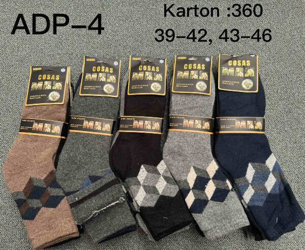 Skarpety męskie Roz 39-46, Mix kolor Paczka 36 szt