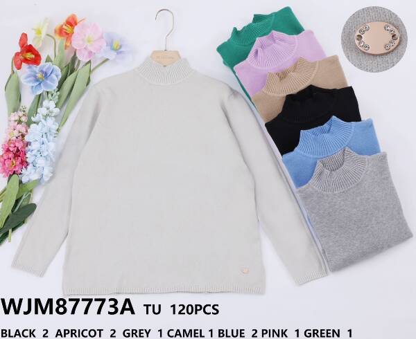 Swetry  damskie (Francja produkt) Roz Standard, Mix kolor, Paszka 12 szt