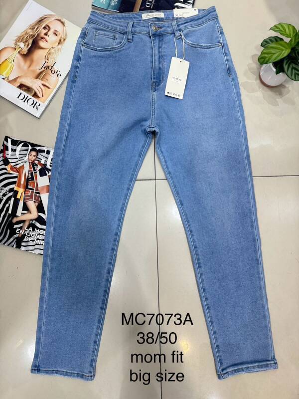 Spodnie damskie jeans Roz 38-50, 1 Kolor Paczka 10 szt