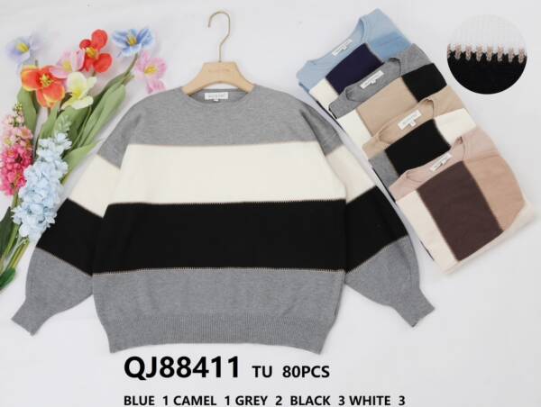 Swetry damskie (Francja produkt) Roz Standard, Mix kolor, Paszka 8 szt