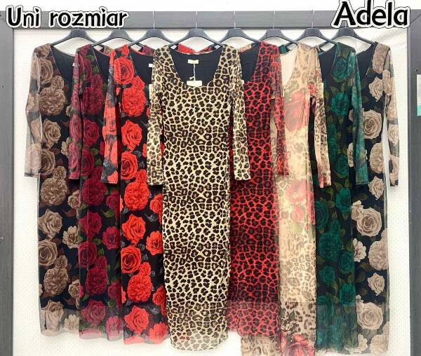 Sukienki damskie (Włoskie produkt) Roz Standard Mix kolor Paczka 5 szt